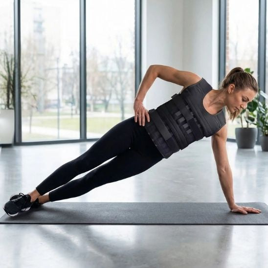 Gilet lesté 10 kg De Poids Réglable De musculation Respirant Réglable Padded