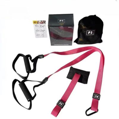 sangle musculation TRX sangle de suspension - Rose