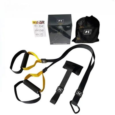 Sangle musculation sangle de suspension TRX jaune