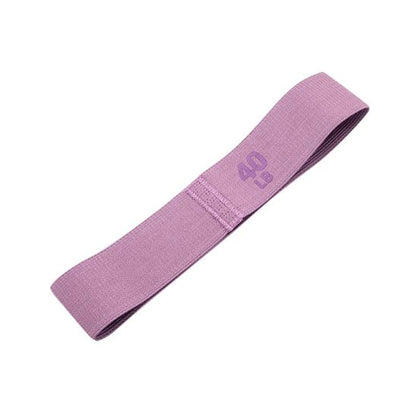 bande elastique fitness bande de resistance 40 lb violet