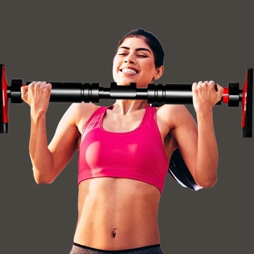 barre de traction porte femme fait pull ups