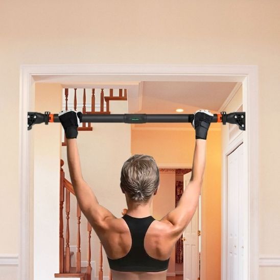 barre traction ajustable cadre porte mecanisme verrouillage femme tractions