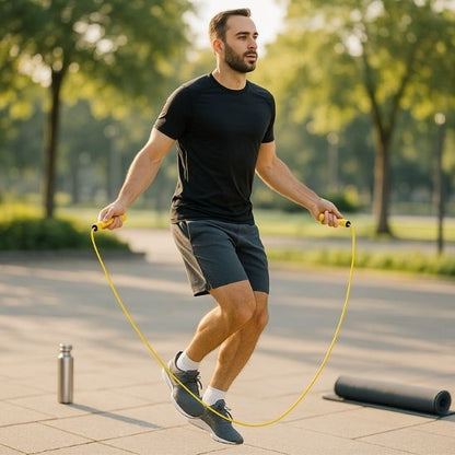 corde a sauter crossfit unisexe cardio haute intensité brûle calories