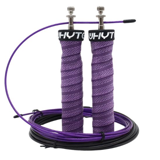 corde a sauter crossfit violet kit double cordes deux diamètres