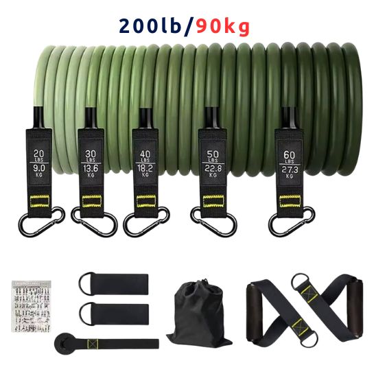 elastique sport bande de resistance 90 kg