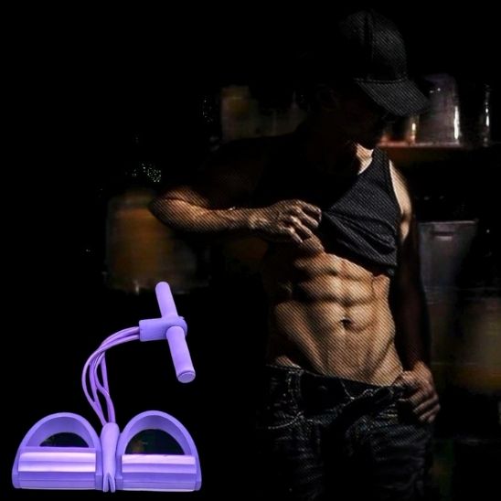 elastique sport corde de tension 4 tubes muscle abdominaux