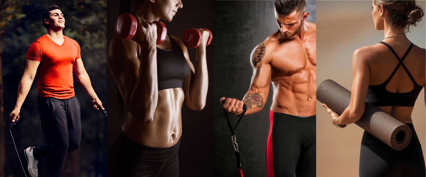 Fitness à loisir – Entraînement en salle et à domicile, équipement de sport pour tous niveaux