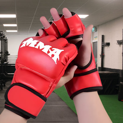 gants-de-boxe-demi-doigt-MMA-paume-respirante-mains-gantees