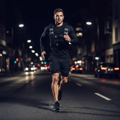 gilet leste 10KG ajustable Homme running nuit 