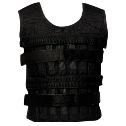 gilet lesté noir 6 a 15 kg