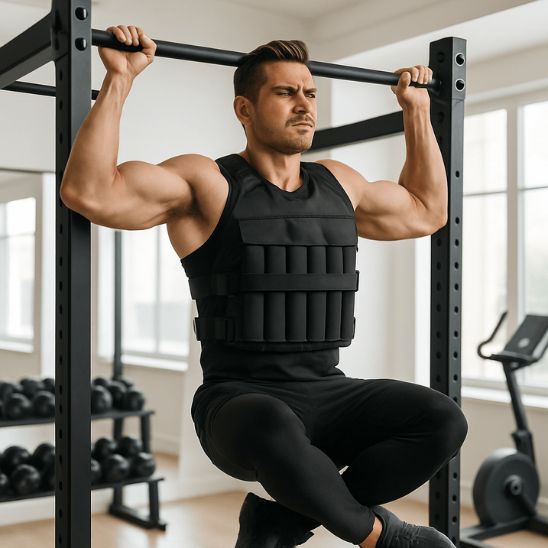 Gilet De Musculation 20kg Réglable – Poids Pour Course Et Marche