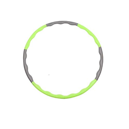 hula hoop fitness loisir cerceau gris vert brule calories