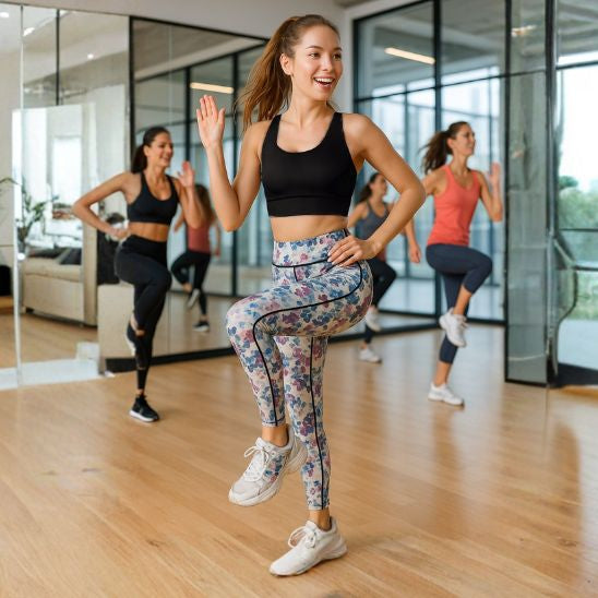 legging de sport femme fitness - Cours en studio 