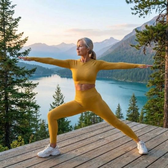 Legging moulant taille haute - Femme  remise en forme en plein air