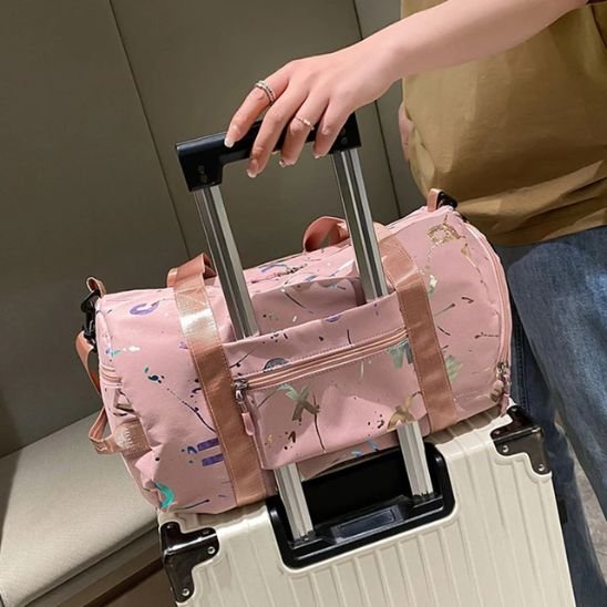 sac de sport femme Premium 20-25L  voyage rose pratique pour voyage
