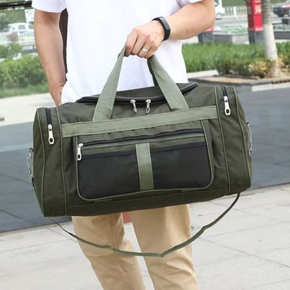 sac de sport homme polyvalent kaki
