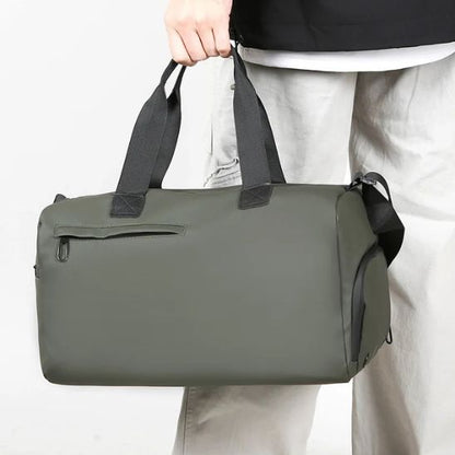 Sac de sport pour homme vert 20L - vue de face