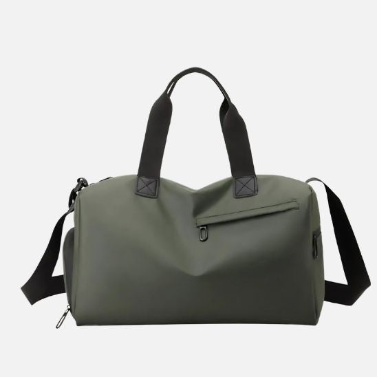sac de sport pour homme vert 20L - vue de face