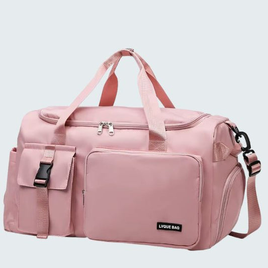 Sac sport femme rose imperméable FitElite grand volume