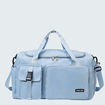 sac-sport-femme-voyage-bleu-bandoulière-ajustable
