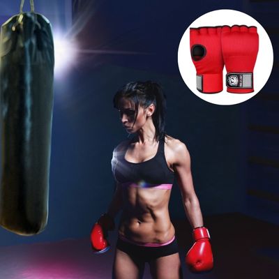 sous gants boxe MMA confort femme seance cadio boxing sac de frappe