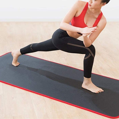 tapis de gym anti derapant femme pratique yoga